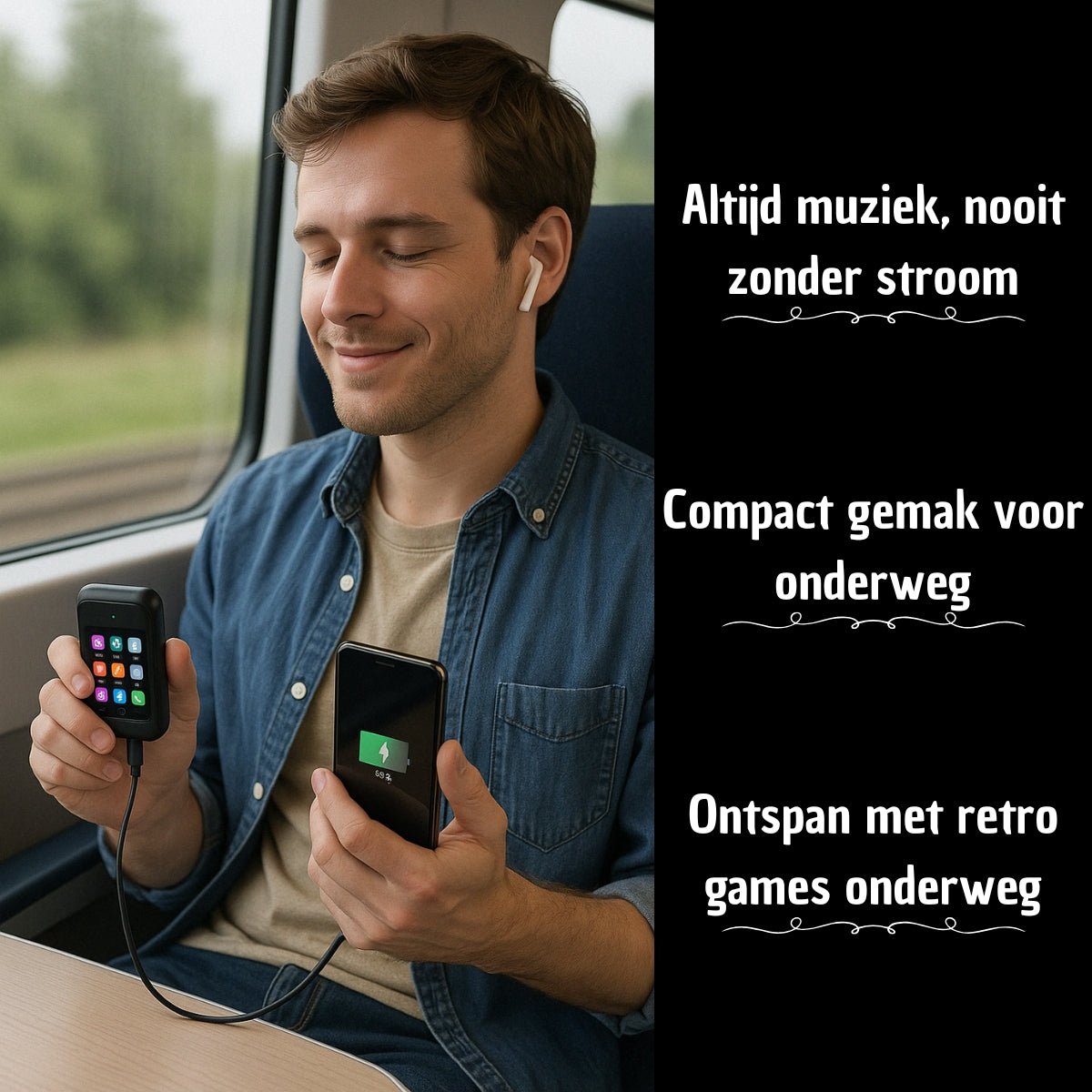 Flexbeat 3-in-1 | Draadloze Oplader, Speaker & Telefoonhouder