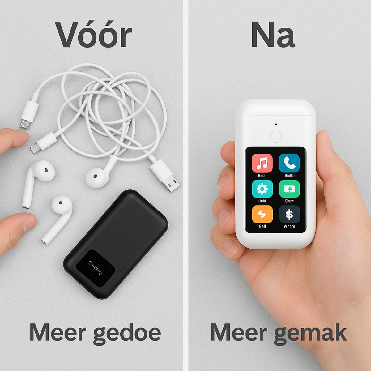 Flexbeat 3-in-1 | Draadloze Oplader, Speaker & Telefoonhouder